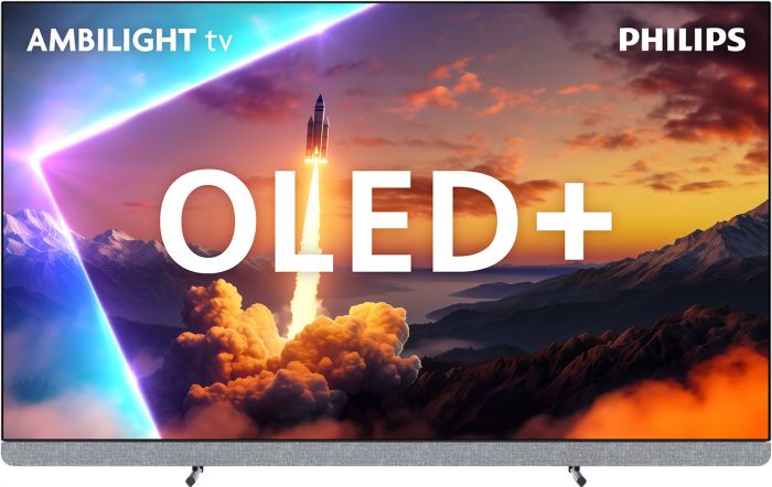 Телевізор 65" Philips OLED+ 4K 144Hz Smart Google TV Black Ambilight Bowers & Wilkins sound