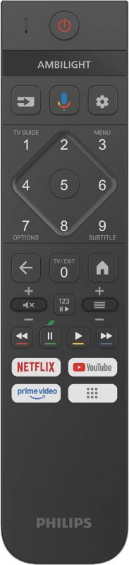 Телевізор 65" Philips OLED+ 4K 144Hz Smart Google TV Black Ambilight Bowers & Wilkins sound