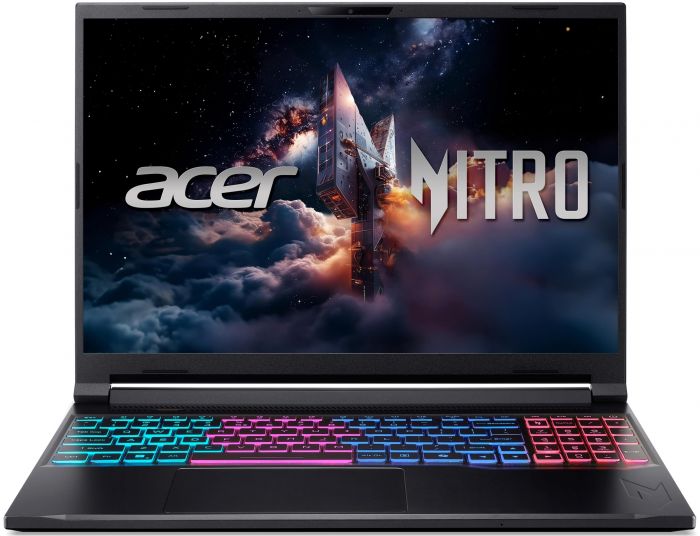 Ноутбук Acer Nitro V 16S ANV16S-71 16" WUXGA IPS, Intel 7-240H, 32GB, F1TB, NVD5050-8, Lin, чорний
