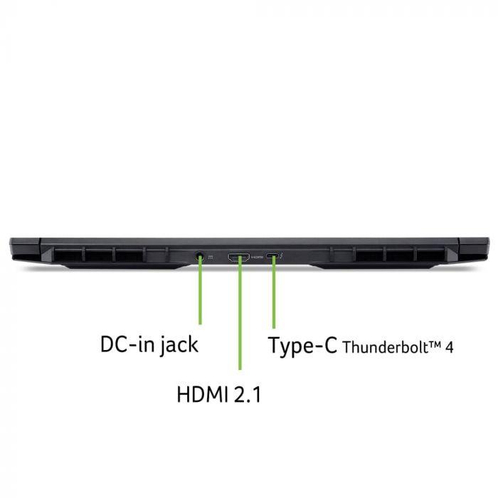 Ноутбук Acer Nitro V 16S ANV16S-71 16" WUXGA IPS, Intel 5-210H, 16GB, F1TB, NVD5050-8, Lin, чорний