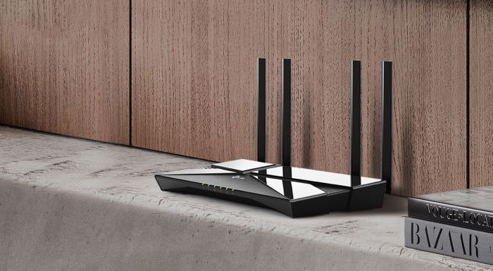 Маршрутизатор TP-LINK EX520 AX3000, 4xGE LAN, 1xGE WAN, ISP