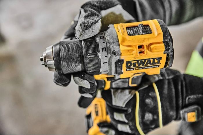 Шурупокрут-дриль акумуляторний DeWALT XR Li-Ion PowerStack 18В 2х5А·год 90Нм 0-650·0-2000об/хв кейс ЗП 1.28кг