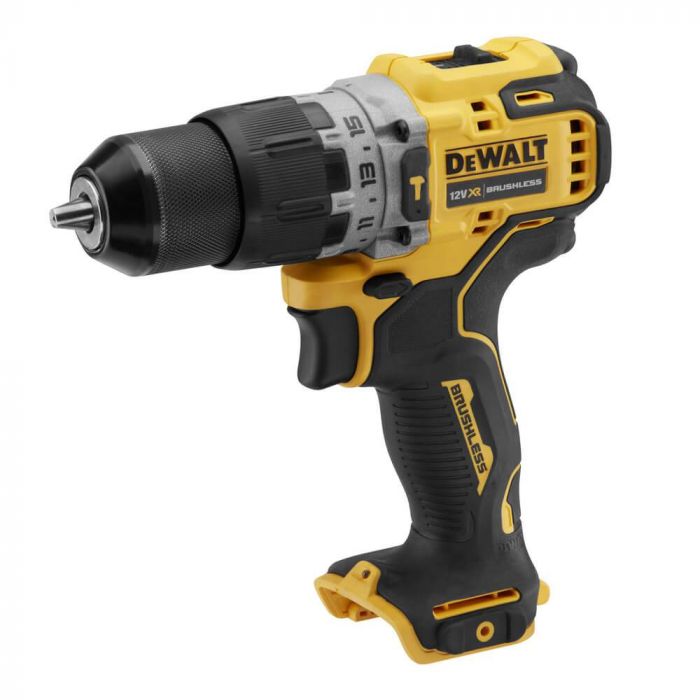 Дриль-шурупокрут ударний DeWalt XR Li-Ion 12В акб 2х2А·год 57.5Нм 425-1500об/хв патрон 10мм кейс 0.96кг