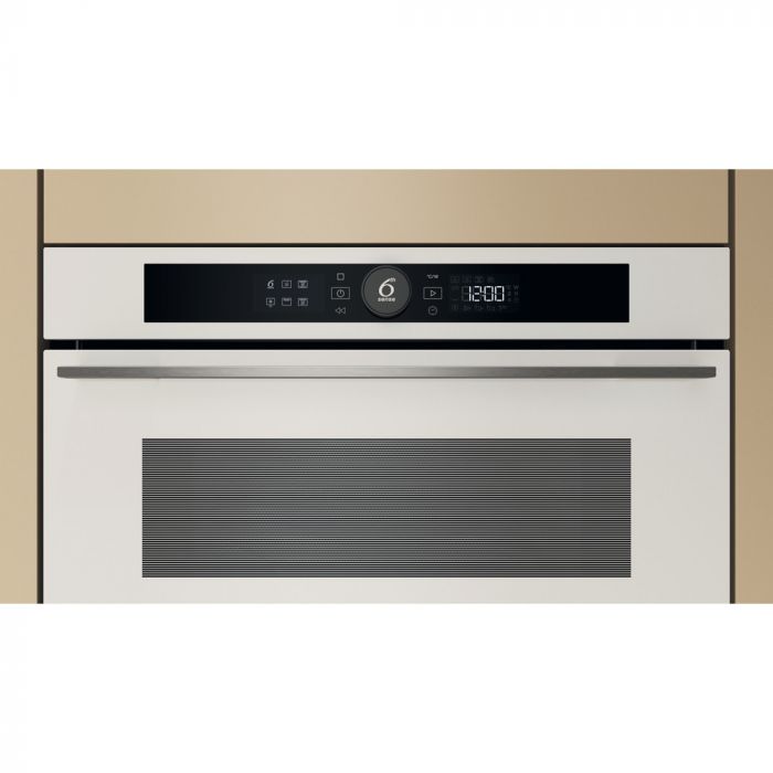 Мікрохвильова піч Whirlpool вбудована, 31л, електронне упр., 1000Вт, гриль, дисплей, білий