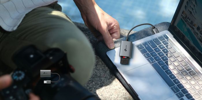 USB-Концентратор TP-Link UA430 1xSD, 1x-microSD, USB TypeA