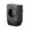 Адаптер мережевий 2E 1xТипF, 16A, 2*USB-A, фільтр, чорний