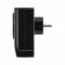 Адаптер мережевий 2E 1xТипF, 16A, 2*USB-A, фільтр, чорний
