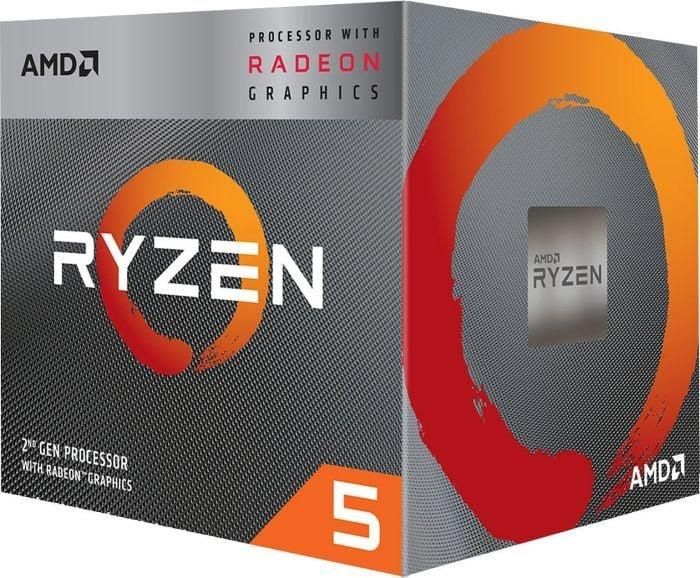 Центральний процесор AMD Ryzen 5 3400G 4C/8T 3.7/4.2GHz Boost 4Mb Radeon RX Vega 11 GPU Picasso AM4 65W Box