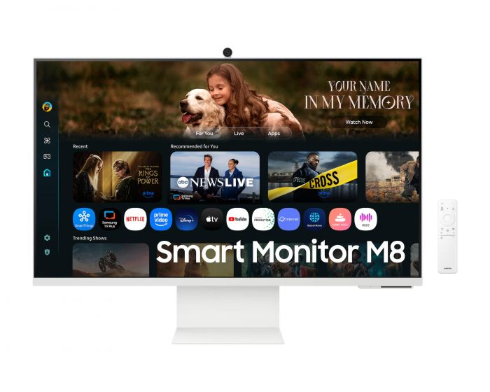 Монітор Samsung 32"S32FM803 2xHDMI, USB, Bluetooth, MM, VA, 3840x2160, 4ms