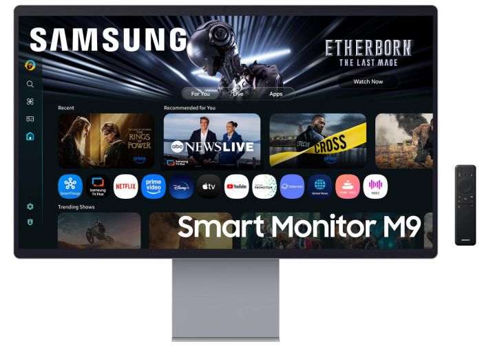 Монітор Samsung 32"S32FM902 HDMI, USB, Bluetooth, MM, OLED, 3840x2160, 165Hz, 0.03ms, HDR10+