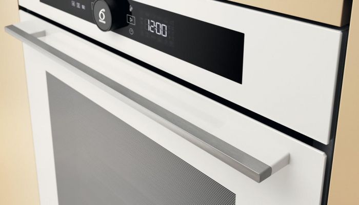 Духова шафа Whirlpool електрична, 73л, A+, дисплей, конвекція, піроліз, телескопічні напрямні, білий