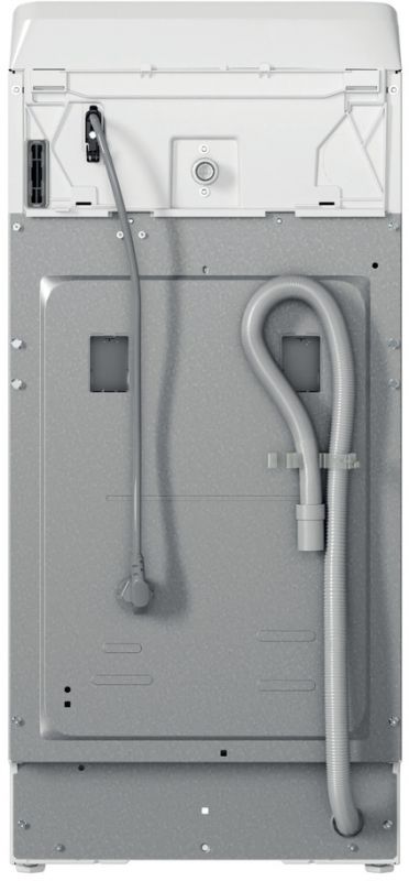 Пральна машина Whirlpool вертикальна, 6кг, 1200, B, 60см, дисплей, інвертор, білий