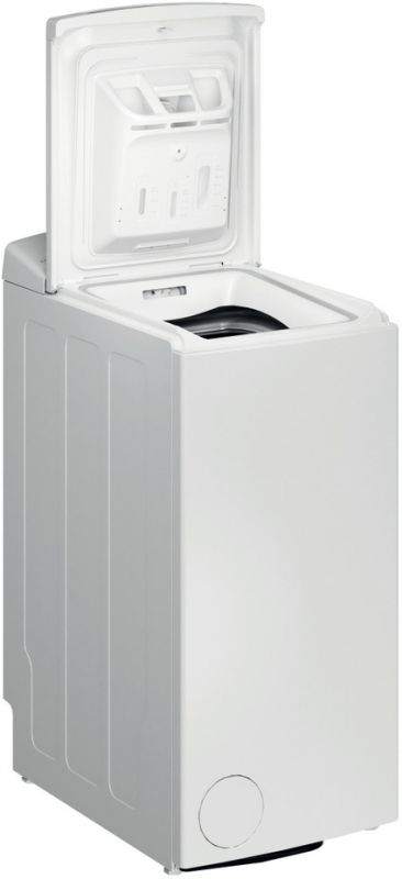 Пральна машина Whirlpool вертикальна, 6кг, 1200, B, 60см, дисплей, інвертор, білий