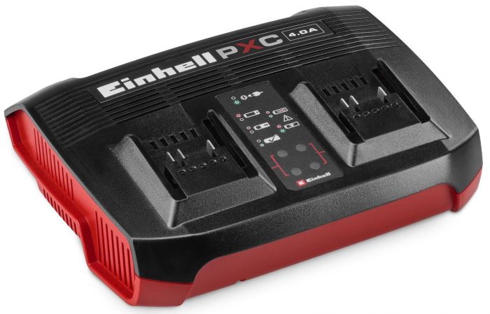 Зарядний пристрій Einhell Power X-Twincharger 2x18В 4А 0.87кг