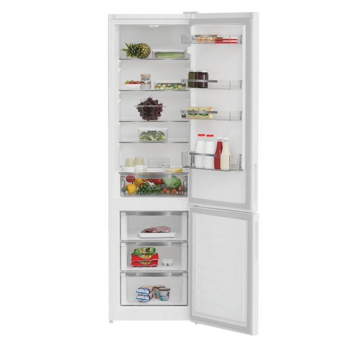 Холодильник Indesit з нижн. мороз., 202.5x60х67, холод.відд.-266л, мороз.відд.-120л, 2дв., А++, ST, білий