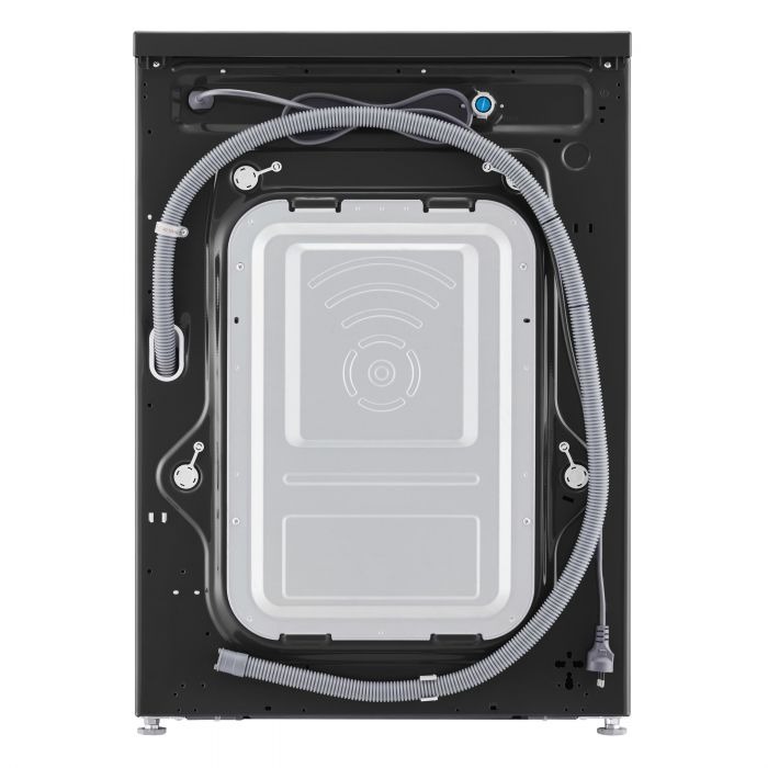 Пральна машина LG фронтальна, 6.5кг, 1200, В, 44см, дисплей, пара, інвертор, чорний