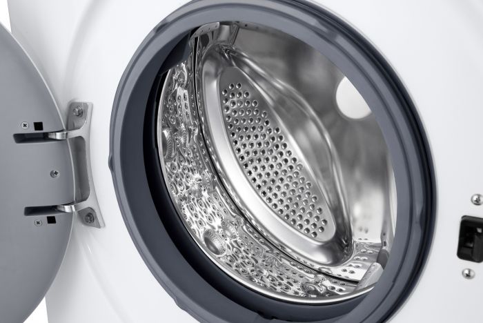 Пральна машина LG фронтальна, 7кг, 1200, A, 44см, дисплей, пара, інвертор, білий