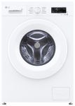 Пральна машина LG фронтальна, 7кг, 1200, A, 44см, дисплей, пара, інвертор, білий