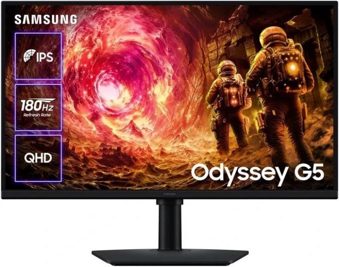 Монітор Samsung 27" S27DG500E HDMI, DP, USB, MM, IPS, 2560x1440, 180Hz, 1ms