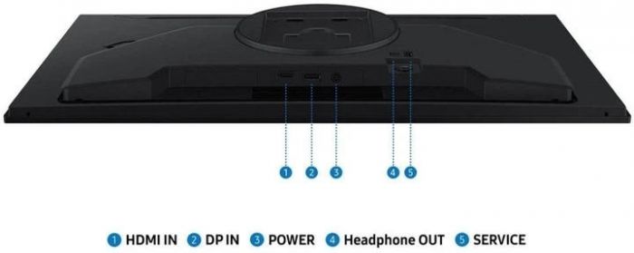 Монітор Samsung 27" S27DG500E HDMI, DP, USB, MM, IPS, 2560x1440, 180Hz, 1ms