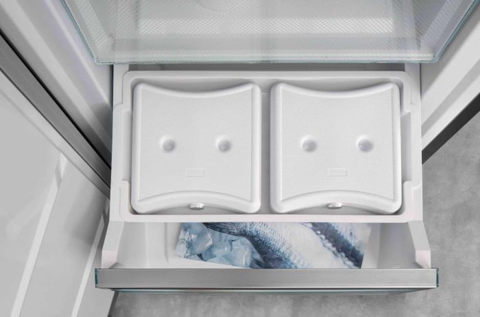 Холодильник Liebherr вбудований SBS, 177x111.8х54.6, холод.відд.-291л, мороз.відд.-209л, 2дв., F, NF, диспл внутр., білий