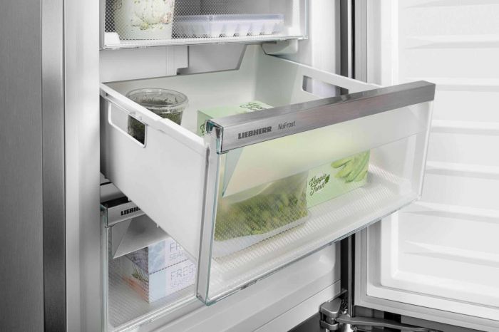 Холодильник Liebherr вбудований SBS, 177x111.8х54.6, холод.відд.-291л, мороз.відд.-209л, 2дв., F, NF, диспл внутр., білий