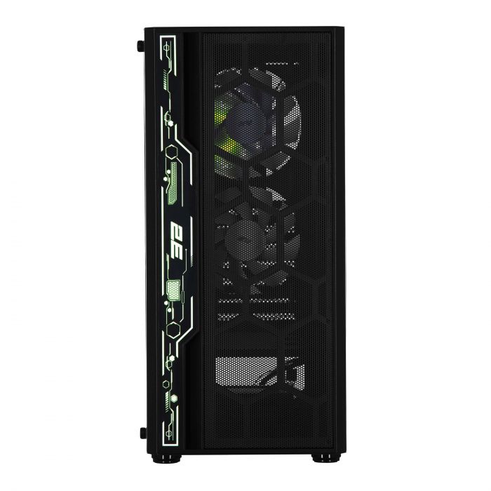 Корпус 2E GAMING Spero G2052 без БЖ 2xUSB3.0, 1xUSB2.0, 1x120мм ARGB, 2x120мм, VGA 345мм, LCS ready, TG Side Panel, ATX, чорний