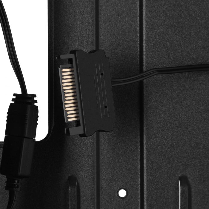 Корпус 2E GAMING Spero G2052 без БЖ 2xUSB3.0, 1xUSB2.0, 1x120мм ARGB, 2x120мм, VGA 345мм, LCS ready, TG Side Panel, ATX, чорний