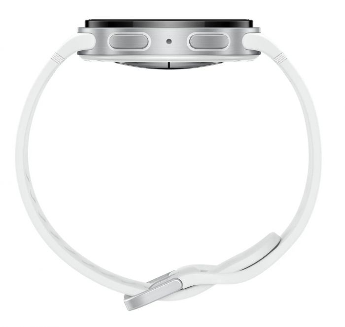 Смарт-годинник Samsung Galaxy Watch 8 40мм e-SIM (L325) 1.34", 438x438, sAMOLED, BT 5.3, NFC, 2/32ГБ, сріблястий