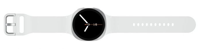 Смарт-годинник Samsung Galaxy Watch 8 40мм e-SIM (L325) 1.34", 438x438, sAMOLED, BT 5.3, NFC, 2/32ГБ, сріблястий