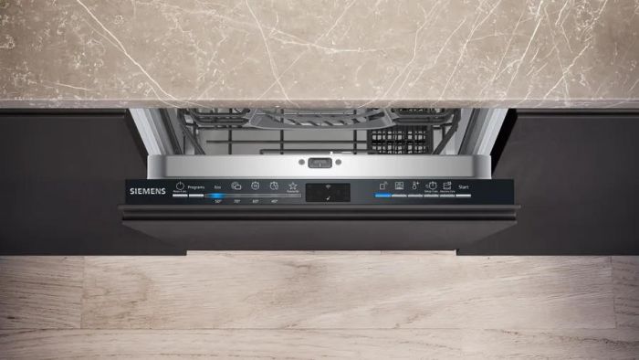 Посудомийна машина Siemens вбудована, 10компл., A+, 45см, дисплей, білий