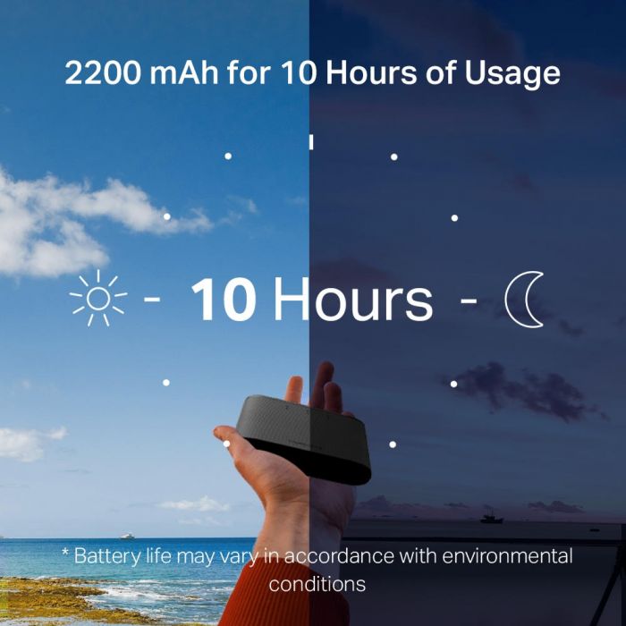 Мобільний Маршрутизатор MERCUSYS MT110 N150, 4G/LTE, 2200мА*год