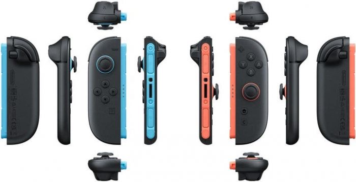 Ігровий контролер NINTENDO SWITCH 2 JOY-CON PAIR Синій та Червоний