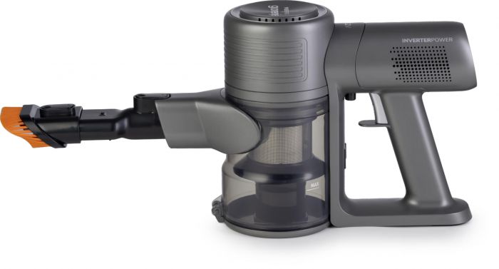 Пилосос Gorenje бездротовий, 95Вт, конт пил -0.5л, автон. робота до 60хв, HEPA, 2 в 1, підсвічування, індикатор, антрацит