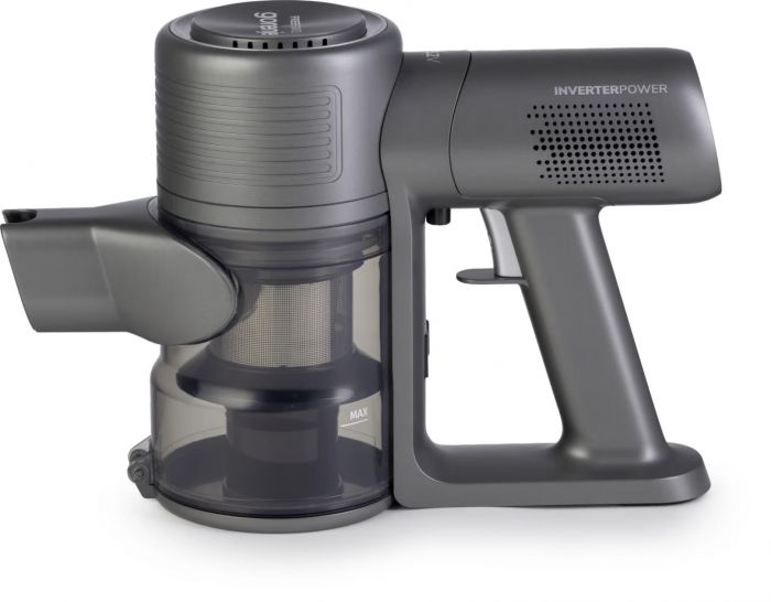 Пилосос Gorenje бездротовий, 95Вт, конт пил -0.5л, автон. робота до 60хв, HEPA, 2 в 1, підсвічування, індикатор, антрацит