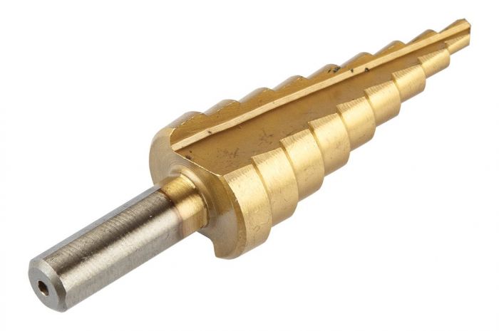 Свердло ступінчасте GRAPHITE TiN, 4x12/20/32мм, набір 3шт, 0.22кг