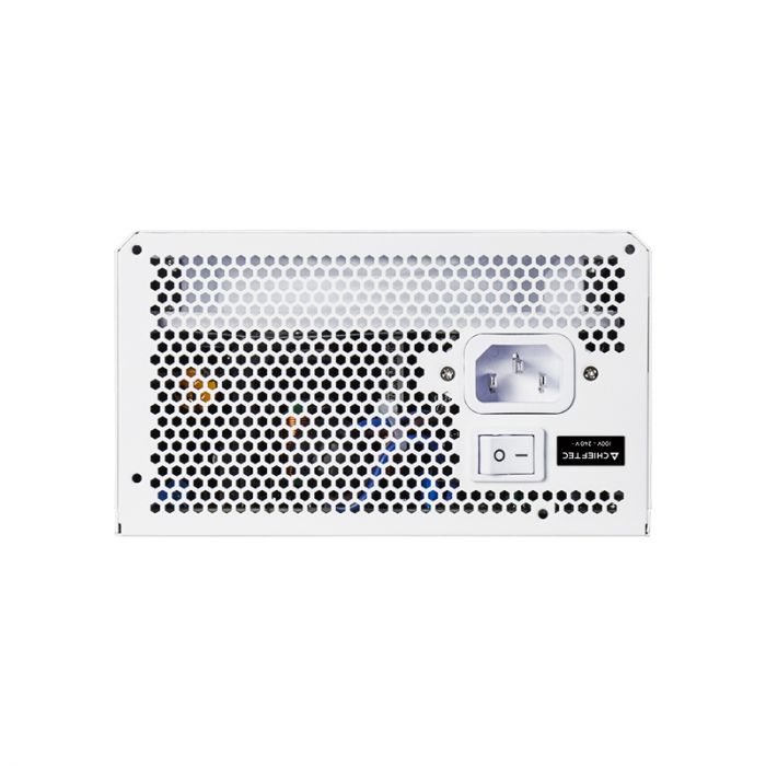 Блок живлення CHIEFTEC Vega M  (850W), >90%, 80+ Gold, 135мм FDB, 1xMB 24pin(20+4), 2xCPU 8pin(4+4), 3xMolex, 6xSATA, 4xPCIe 8pin(6+2), 1xPCIe GEN5 16pin, Fully Modular, White