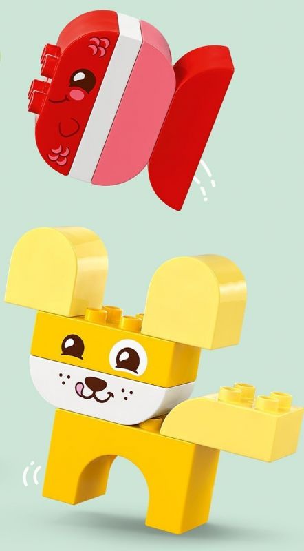 Конструктор LEGO DUPLO My First Чарівні творчі домашні улюбленці 3 в 1