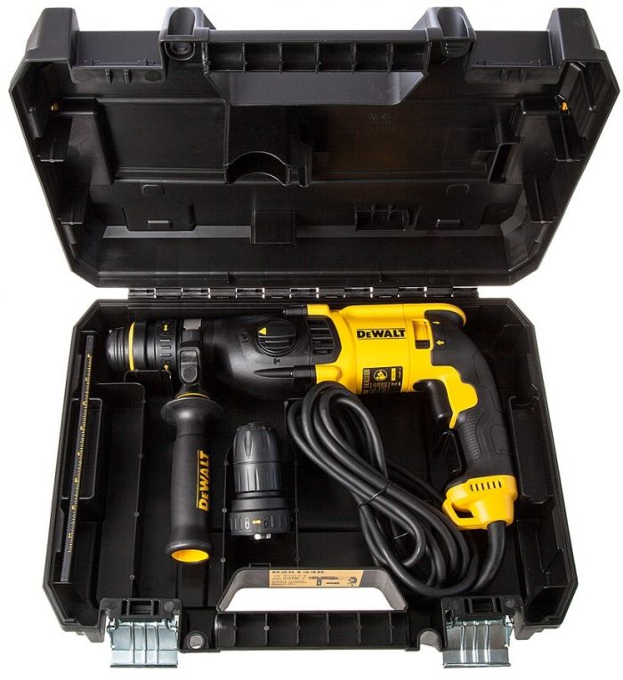 Перфоратор DeWalt SDS-Plus 800Вт 2.8Дж 0-5540уд/хв 0-1500об/хв 3 режими кейс 3кг