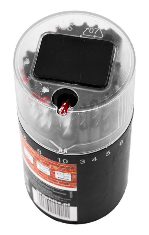 Набір свердл GRAPHITE по металу, дереву, цеглі: 3-6, 8, 10 мм, 18шт