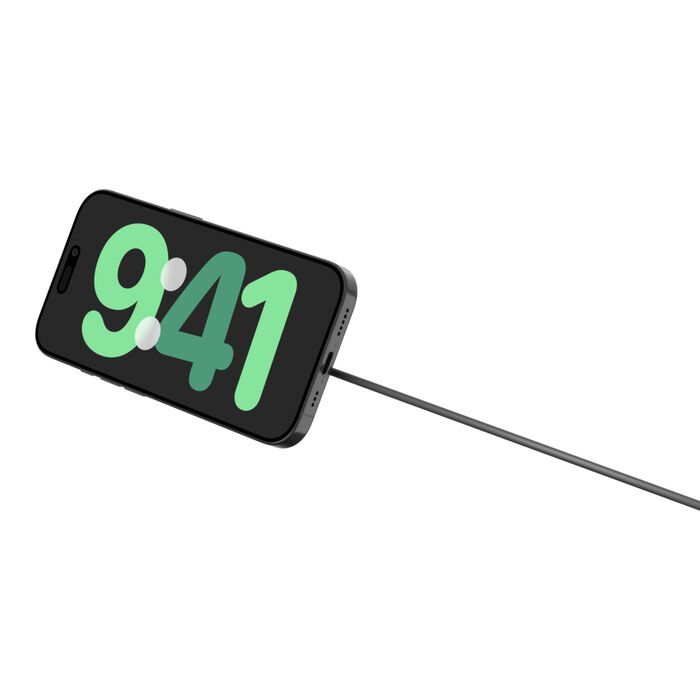 Зарядний пристрій бездротовий Belkin UltraCharge Magnetic Kickstand 15Вт, чорний