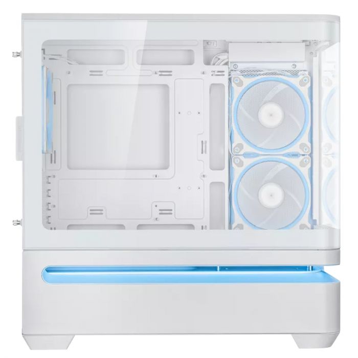 Корпус ASUS Prime AP202 Tempered Glas ARGB, без БЖ, 2xUSB3.2, 1xUSB Type-C, Tempered Glass side, mATX, білий 90DC00P3-B19000