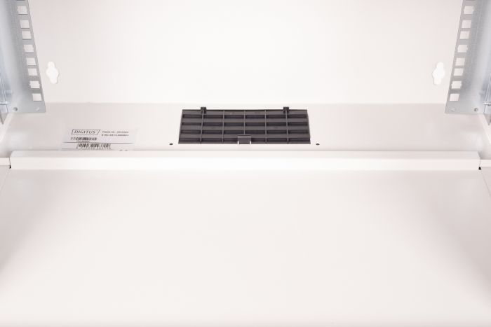 Шафа DIGITUS 19", 7U, SOHO PRO, металеві перфоровані двері, 540x400 мм, 60кг максимально, сіра