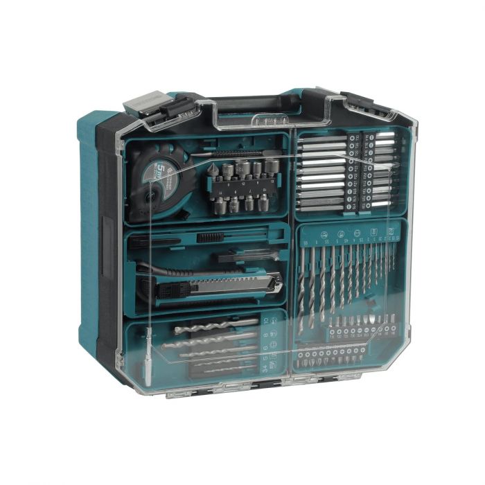 Шурупокрут-дриль ударний акумуляторний Konner&Sohnen KS ID20V-60 KIT 74 18В 1х2А·год 60Нм 0-450·0-1900об/хв LED-світло ЗП набір свердл і біт 74шт кейс 4.3кг