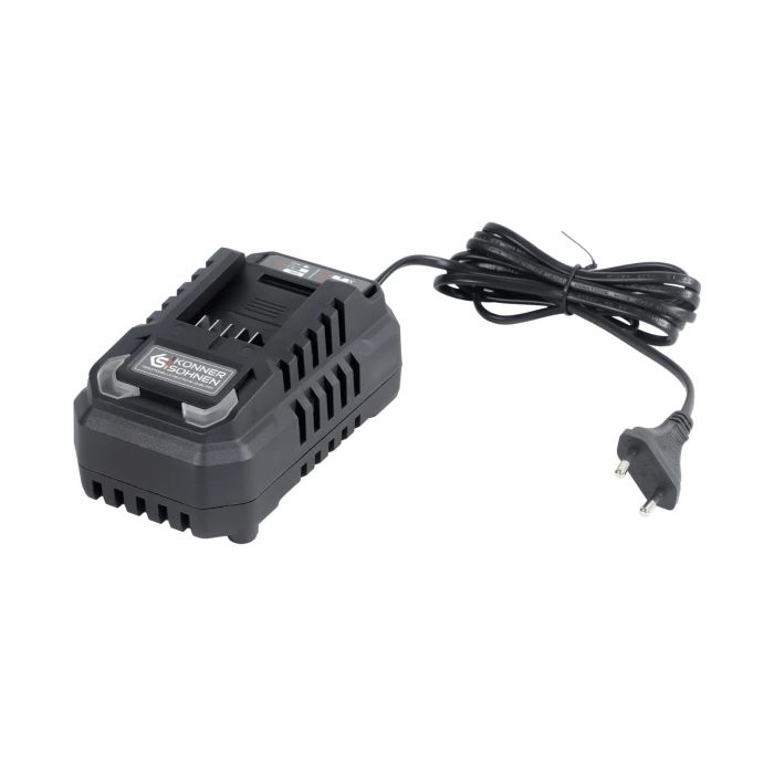 Шурупокрут-дриль ударний акумуляторний Konner&Sohnen KS ID20V-60 KIT 74 18В 1х2А·год 60Нм 0-450·0-1900об/хв LED-світло ЗП набір свердл і біт 74шт кейс 4.3кг