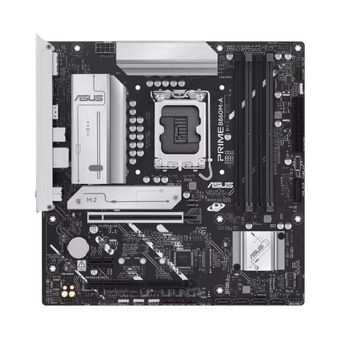 Материнcька плата ASUS PRIME B860M-A-CSM s1851 B860 4xDDR5 M.2 DP HDMI mATX