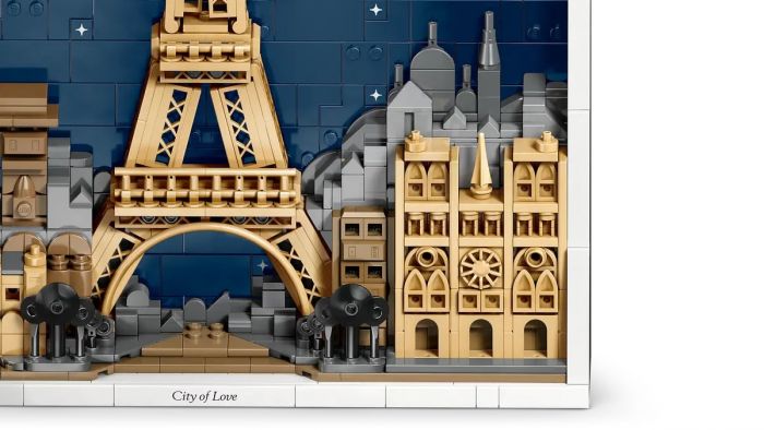Конструктор LEGO Architecture Париж — місто кохання