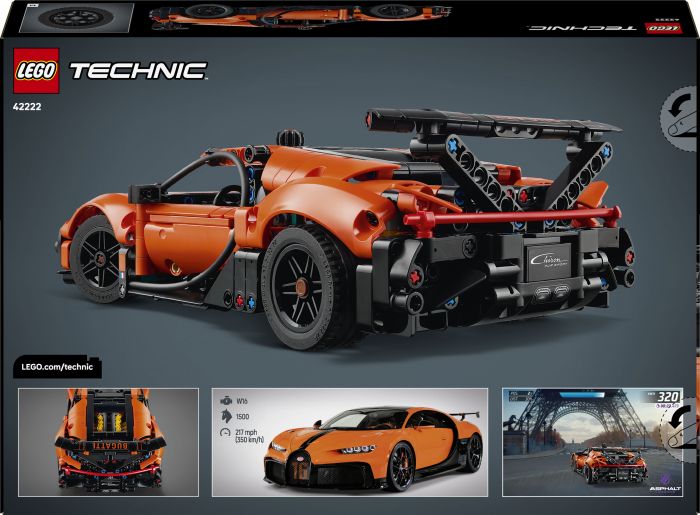 Конструктор LEGO Technic Гіперкар Bugatti Chiron Pur Sport
