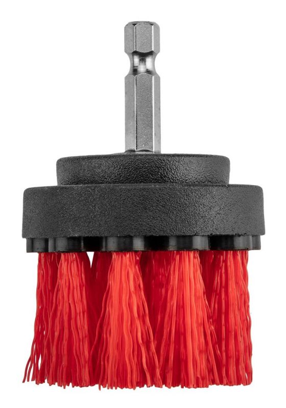 Щітки для чищення GRAPHITE для дрилів 1/4" HEX 50мм, 90мм, 100мм, 130мм набір 4шт