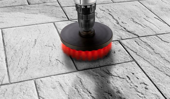 Щітки для чищення GRAPHITE для дрилів 1/4" HEX 50мм, 90мм, 100мм, 130мм набір 4шт